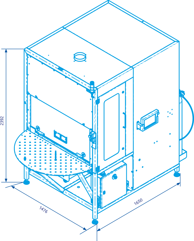 Zrobotyzowana cela spawalnicza easy robots EASY CELL S